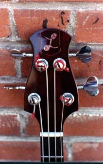  Custom Short Scale Bass Headstock